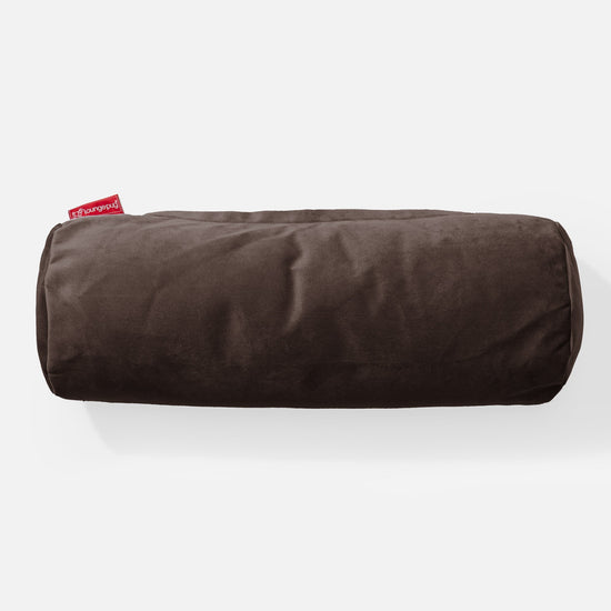 Sylinderputetrekk 20 x 55cm - Fløyel Espresso 02