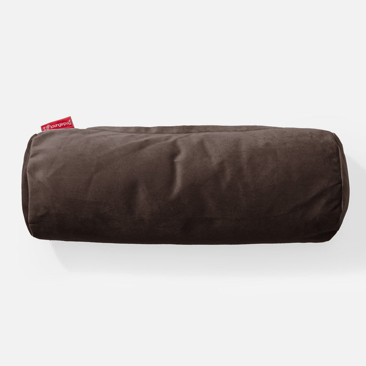 Sylinderputetrekk 20 x 55cm - Fløyel Espresso 02