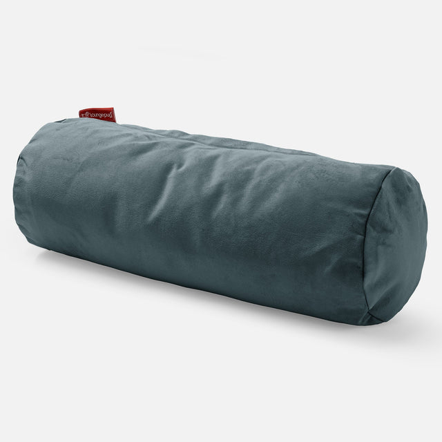 Sylinderputetrekk 20 x 55cm - Fløyel Mørketurkis 01