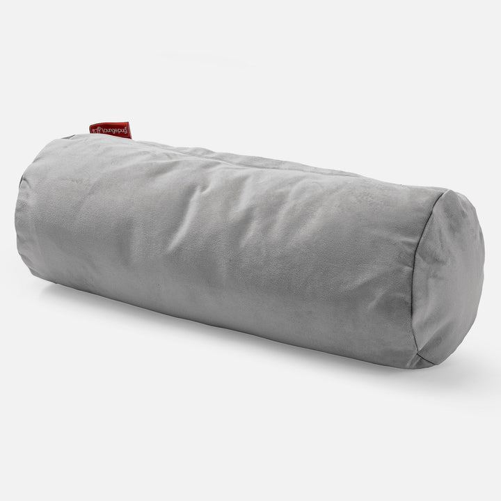 Sylinderputetrekk 20 x 55cm - Fløyel Sølv 01