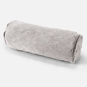 Sylinderputetrekk 20 x 55cm - Kanin-fuskepels Lysegrå