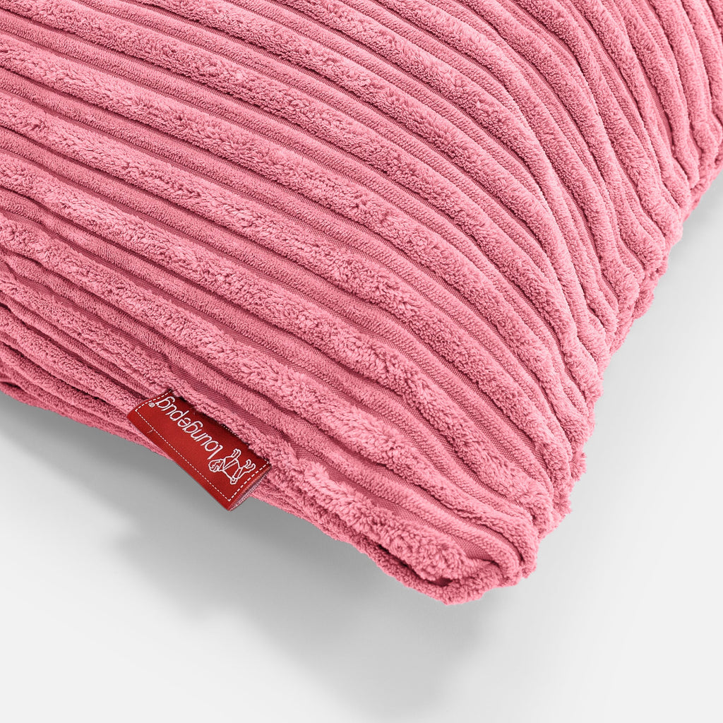 Sylinderputetrekk 20 x 55cm - Klassisk Cord Korall 03
