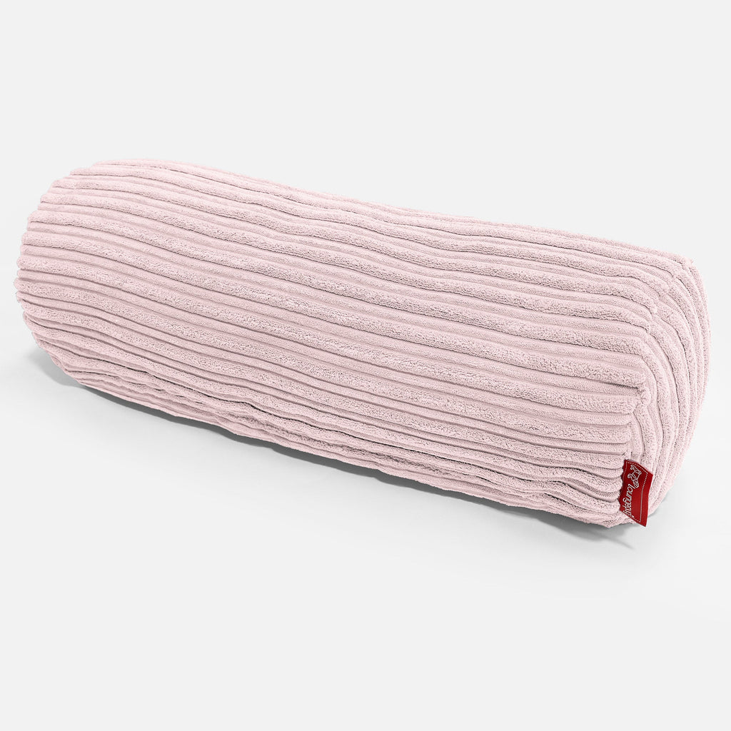Sylinderputetrekk 20 x 55cm - Klassisk Cord Rødmerosa 01