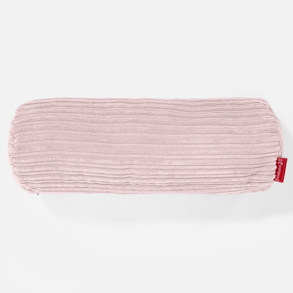 Sylinderputetrekk 20 x 55cm - Klassisk Cord Rødmerosa 02