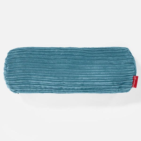 Sylinderputetrekk 20 x 55cm - Klassisk Cord Turkis 01