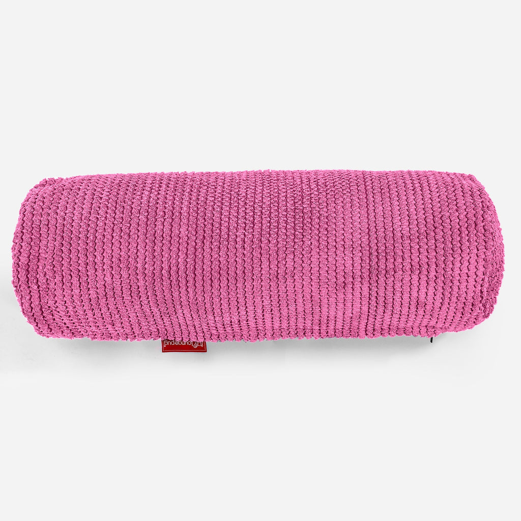 Sylinderputetrekk 20 x 55cm - Pom-pom Rosa 02