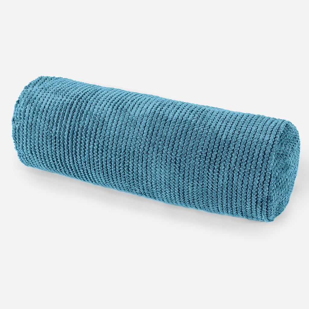 Sylinderputetrekk 20 x 55cm - Pom-pom Turkis 01