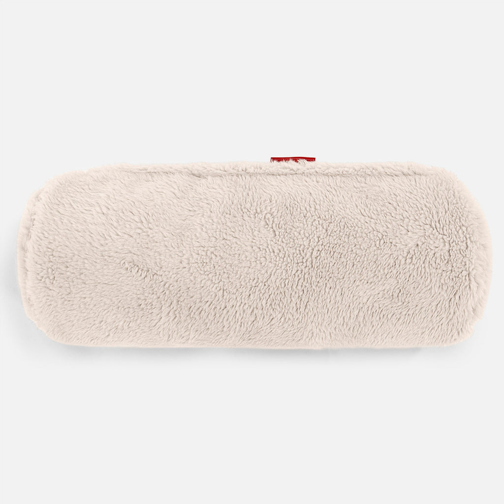Sylinderputetrekk 20 x 55cm - Teddy-fuskepels Krem 02
