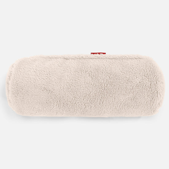 Sylinderputetrekk 20 x 55cm - Teddy-fuskepels Krem 02
