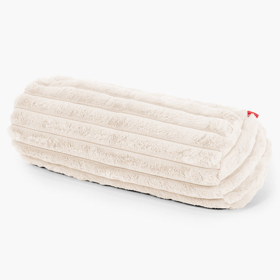 Sylinderputetrekk 20 x 55cm - Ultrabehagelig Kord Krem 01