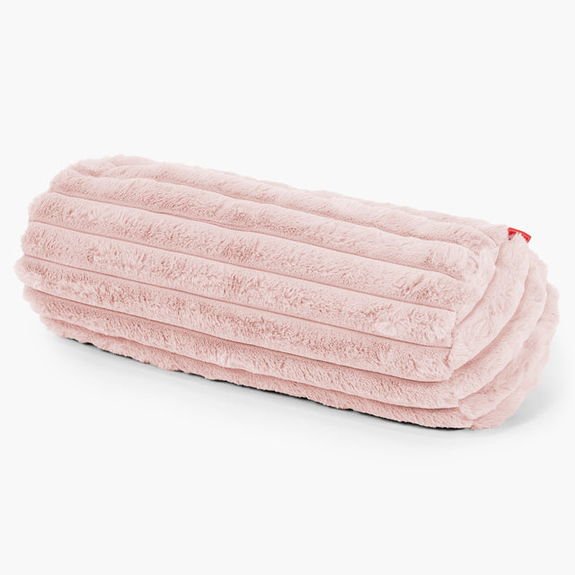 Sylinderputetrekk 20 x 55cm - Ultrabehagelig Kord Støvete Rosa 01