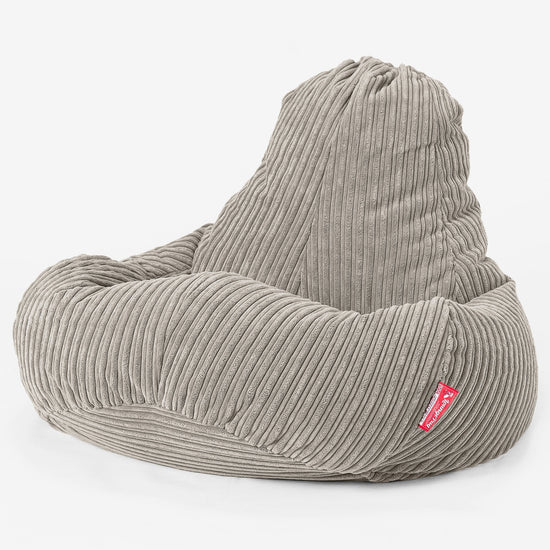 Ultra Lux Gaming Saccosekk-stol - Kordfløyel Mink 01