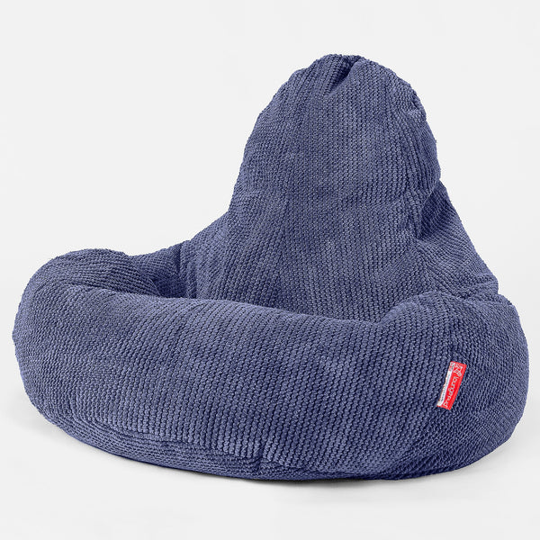 Ultra Lux Gaming Saccosekk-stol - Pom-pom Fiolett 01