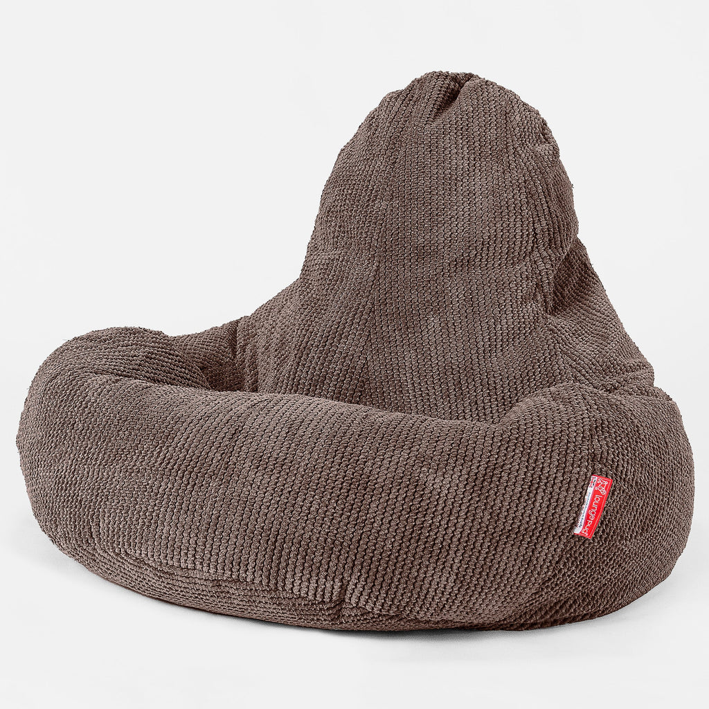 Ultra Lux Gaming Saccosekk-stol - Pom-pom Sjokolade 01