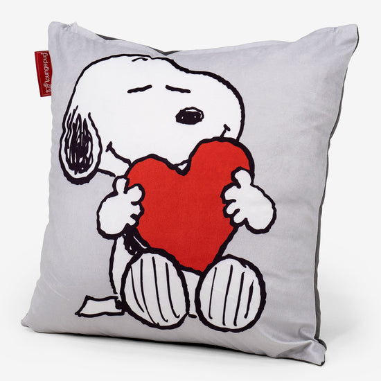 Snoopy Putetrekk 47 x 47cm - Hjerte 03