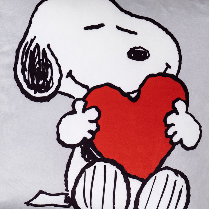 Snoopy Putetrekk 47 x 47cm - Hjerte 04
