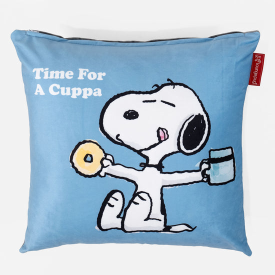 Snoopy Putetrekk 47 x 47cm - Kopp te 01