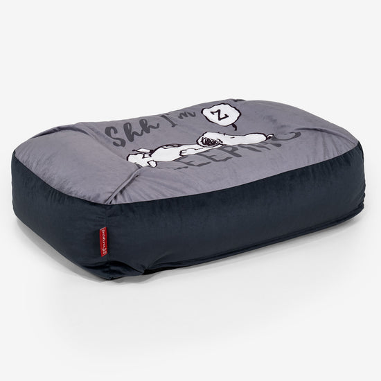 Snoopy Sloucher Medium-hundeseng - Soving 02