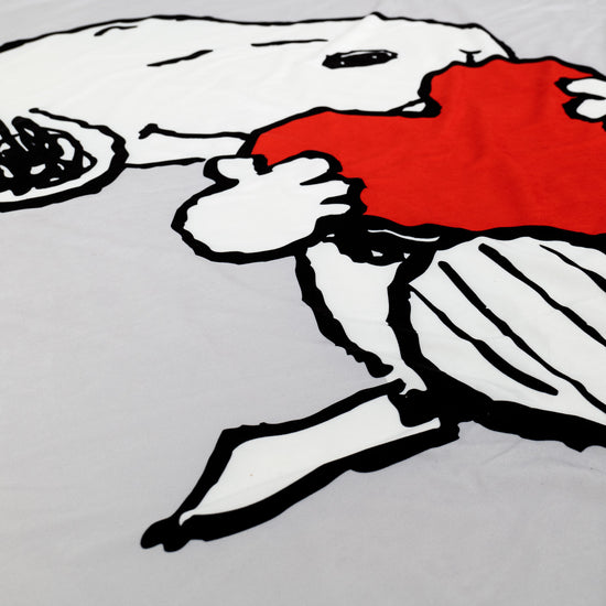 Snoopy Sofa Pledd / Teppe - Hjerte 03