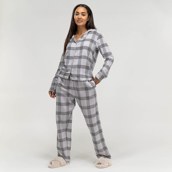 Pyjamas for Kvinner - Rutemønster 01