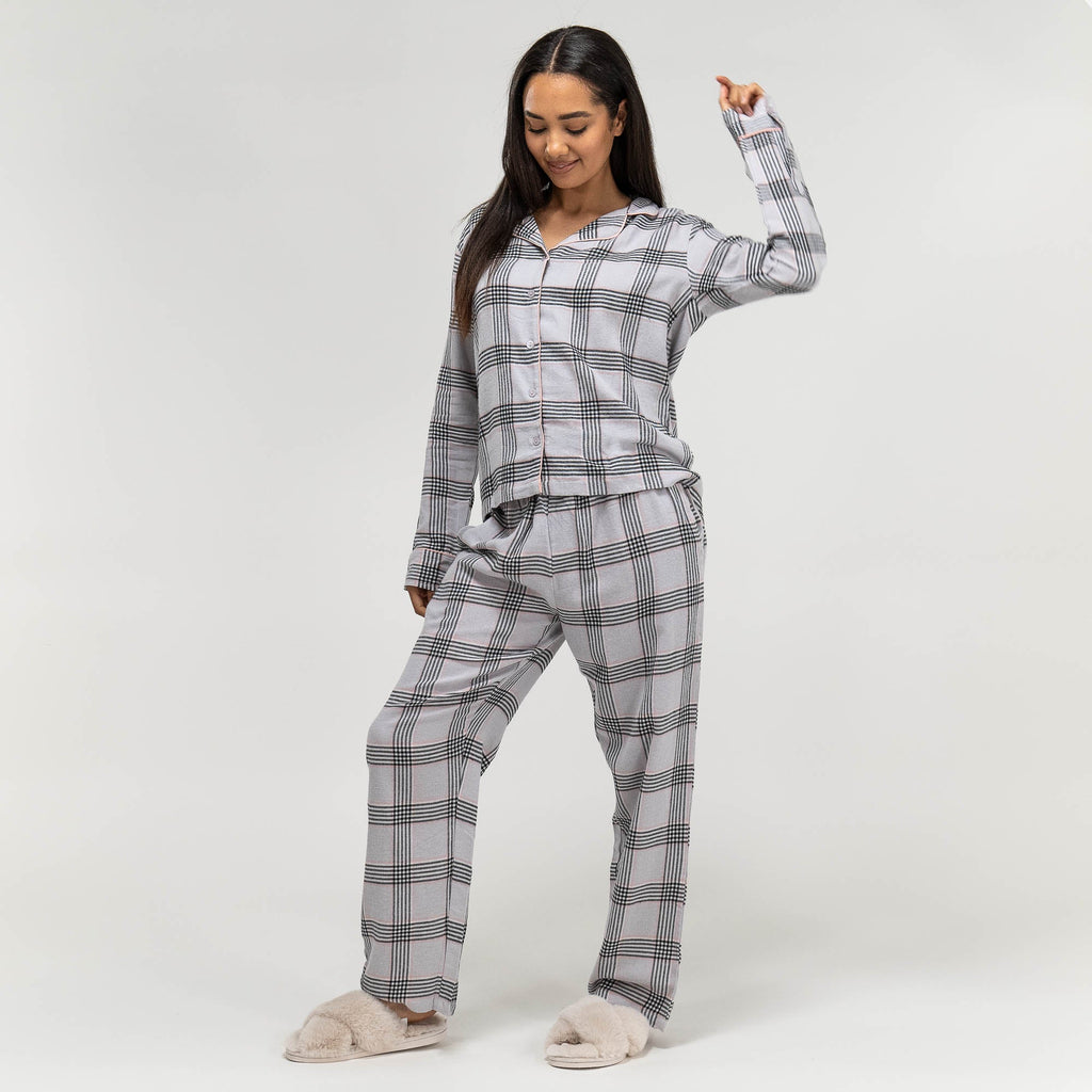 Pyjamas for Kvinner - Rutemønster 03