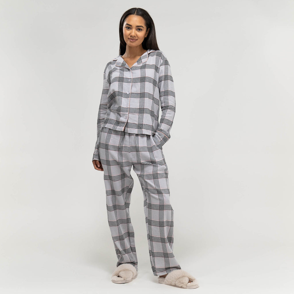Pyjamas for Kvinner - Rutemønster 04