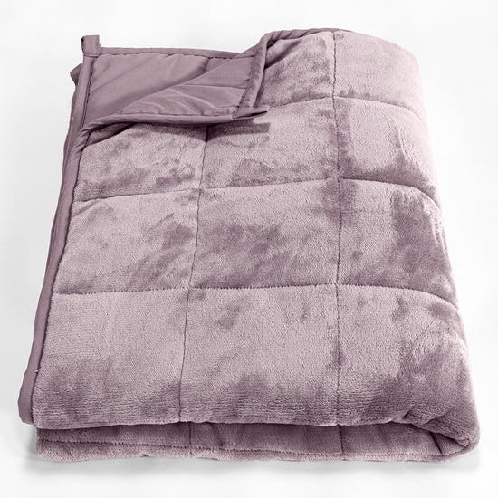 Vektpledd for Barn - Flanellfleece Lys Rosa 01