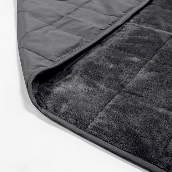 Vektpledd for Voksne - Flanellfleece Grå 02
