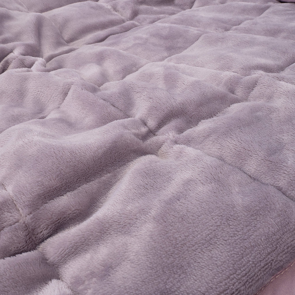 Vektpledd for Voksne - Flanellfleece Lys Rosa 04