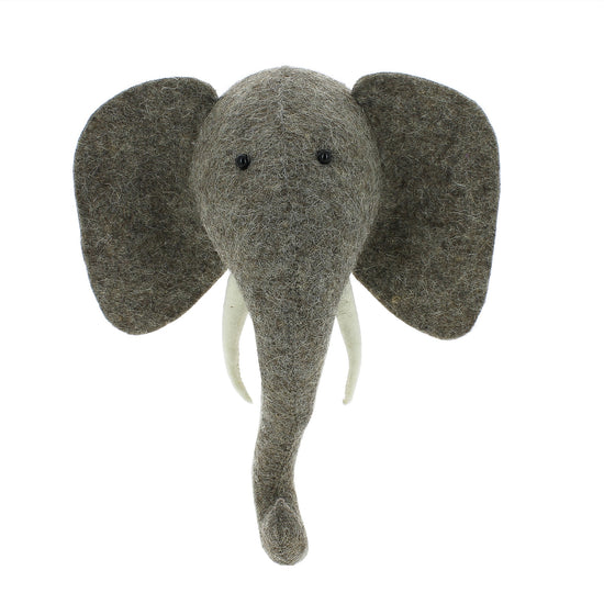 Veggfeste Mini Dyr Hode - Elefant 01