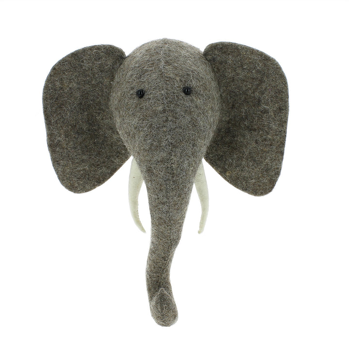 Veggfeste Mini Dyr Hode - Elefant 01