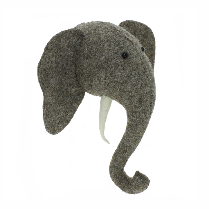 Veggfeste Mini Dyr Hode - Elefant 02